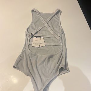 Agolde brand new body suit, open back